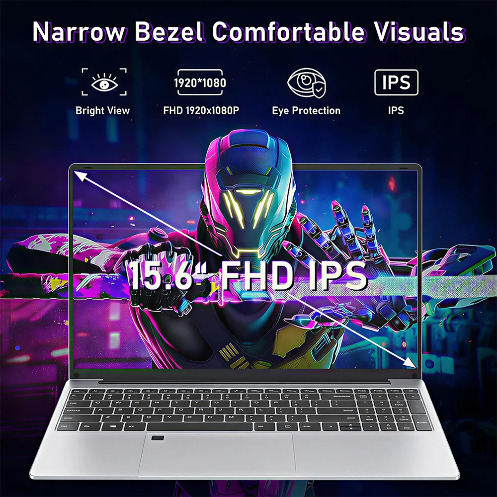 2026 Fingerprint Unlock 15.6' Intel Core I9-10980HK Computer Windows 11 16GB DDR4 1TB SSD Notebook PC Portable Laptops Gaming