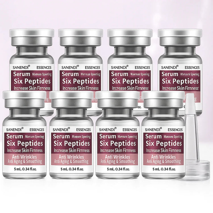 10pcs/Box Six Peptide Ampoule Hyaluronic acid Serum for Face Dr.Pen SNAIL ACNE Solution Repair Moisturizing Skin Care Korean