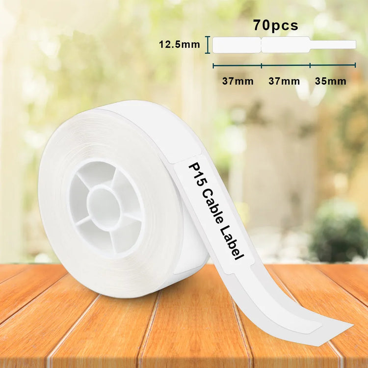 Marklife P15 Wireless Bluetooth Label Printer Portable Thermal Printer Similar as D11 D110 D101 Label Machine Mini Label Maker