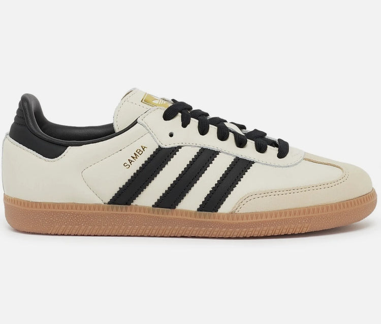 Adidas Samba OG Cream White Sand Strata ID0478 Women's Fashion Sneakers New