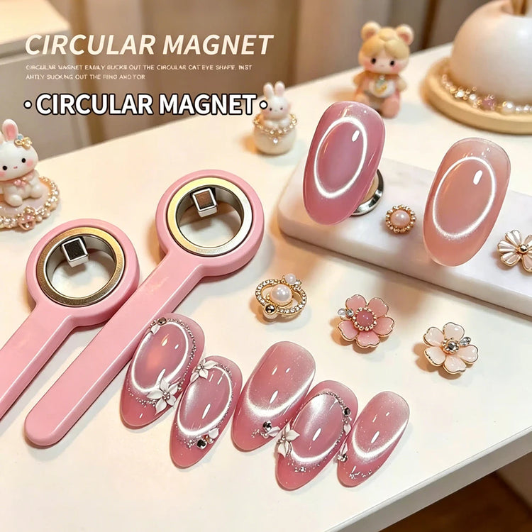 Klimonla Nail Cat Eye Magnet Stick Strong Magnetic Nail Art Supplies For High Quality Halo Effect Magnetic Manicure Design Tool