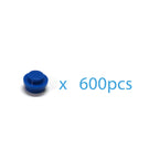 600pcs DIY Building Blocks Thin Figures Bricks Lamp 12Colors Educational Creative Size Compatible With 4037 Toys for Children