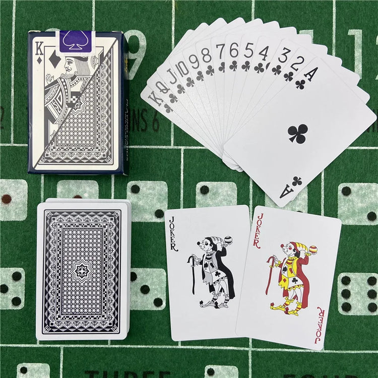 1pcs Playing Cards PVC Pokers Plastic Baccarat Texas Hold'em Poker Cards Board Games Waterproof Wearable Card Game Baralho Deck