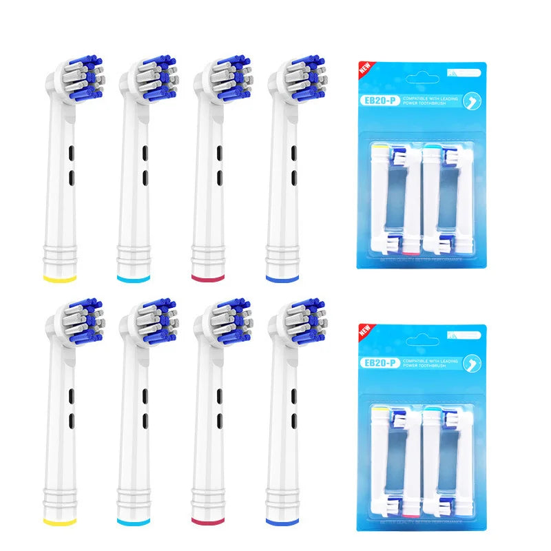 New 16pcs Brush Heads for Oral B Toothbrush, Compatible with Pro Genius and Smart, Including Floss, Cross, Precision & Whitening