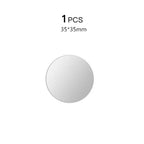5PCS Car Phone Holder Metal Plate Magnetic Holder Round Square Sticker iron Sheet for Mobile Tablet Magnet Disk Desk Car Stand