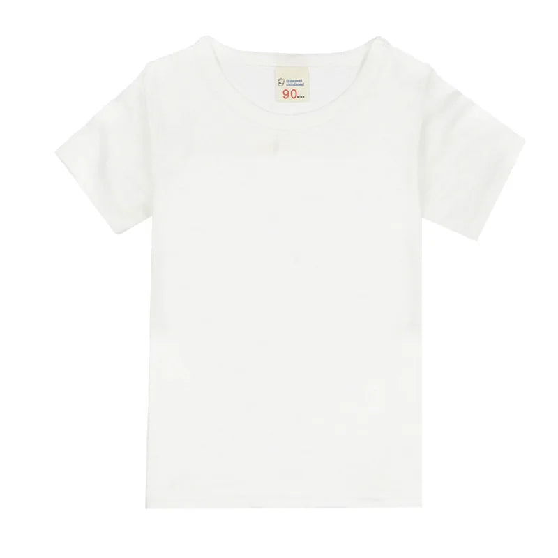 Boys Long Sleeve T Shirts For Children Spring Autumn pure color T-shirt Cotton 1 -15T Kids Clothing Baby Girls Tops Tees Clothes