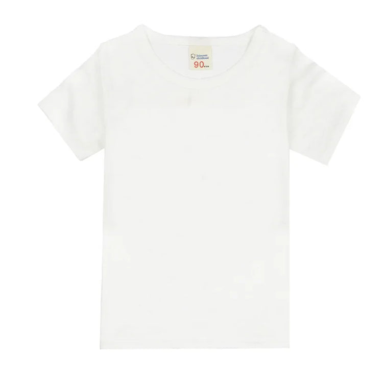 Boys Long Sleeve T Shirts For Children Spring Autumn pure color T-shirt Cotton 1 -15T Kids Clothing Baby Girls Tops Tees Clothes