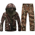 Tactics Jackets Men Outdoors Hunting Clothes Windproof Waterproof Coats Mens Camouflage Male Soft Shell Outdoor Fleece Jacket