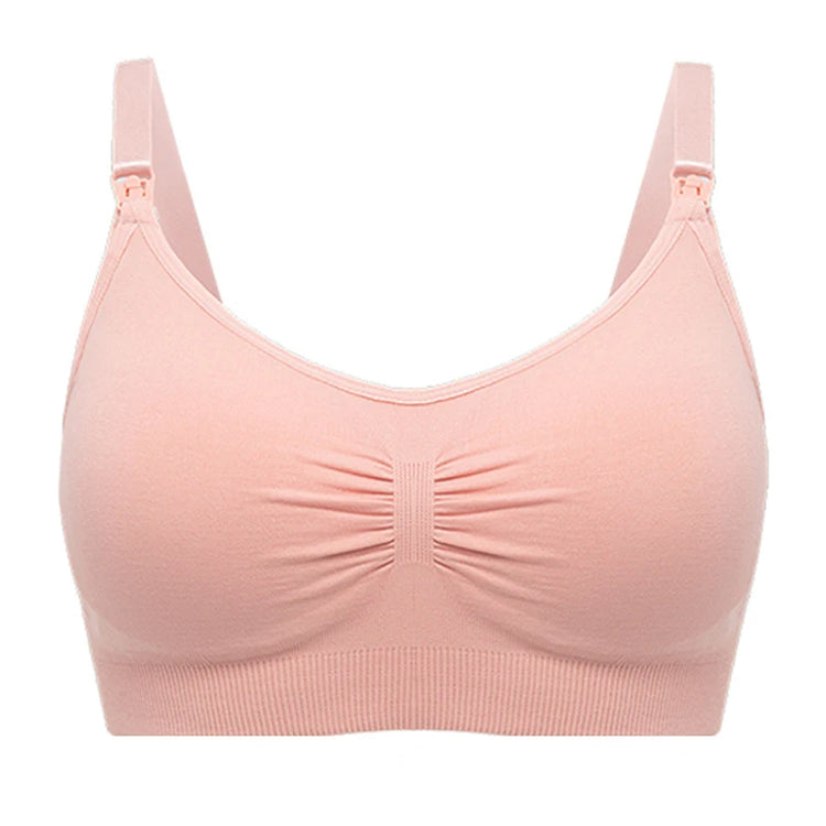 High Quality Plus Size Nursing Bra Breathable Women Breastfeeding Underwear Seamless Maternity Bra Push Up
