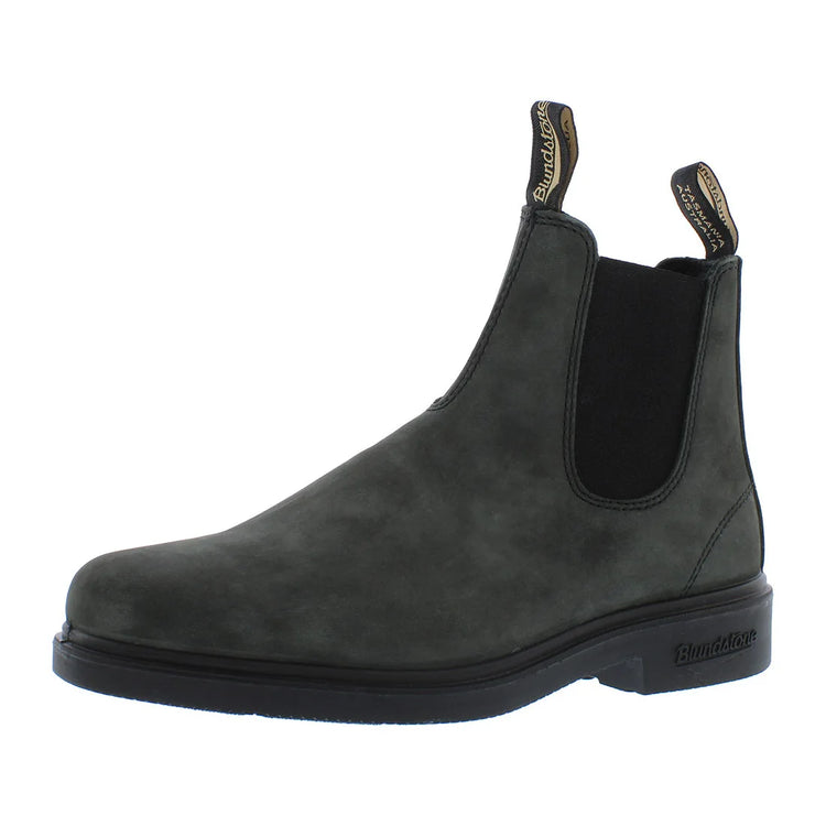 Blundstone Elastic Sided Boot Dress Unisex Shoes Color: Rustic Black | 100% Authentic