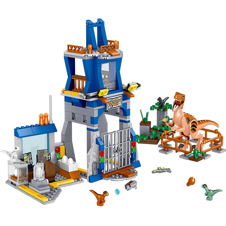 Dinosaurs Fossil Indominus T Rex Dino Park Model Building Blocks Kits Jurassic Bricks World Tyrannosaurus Triceratops Sets