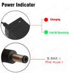36V 2A Battery Charger Output 42V 2A Charger Input 100-240 VAC Lithium Li-ion Li-poly Charger For 10Series 36V Battery