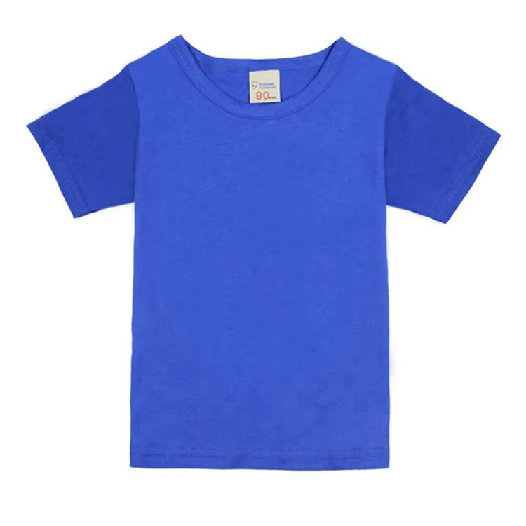 Boys Long Sleeve T Shirts For Children Spring Autumn pure color T-shirt Cotton 1 -15T Kids Clothing Baby Girls Tops Tees Clothes