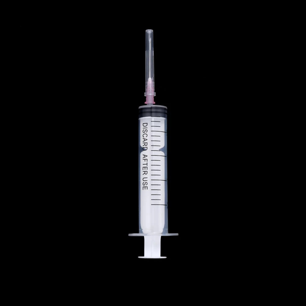 1Pcs 3-60ml Syringe Epoxy Resin Shaker with Dispense Needles for DIY Jewelry Resin Mold Charms Liquid Injection Pipette Tools