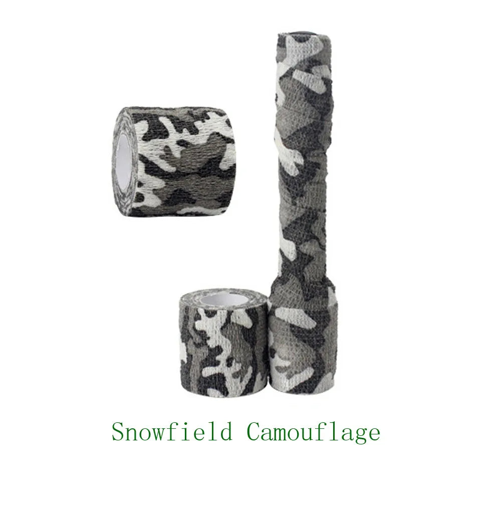 1 Roll U Pick 4.5m*5cm Waterproof Outdoor Camo Hiking Camping Hunting Camouflage Stealth Tape Wraps