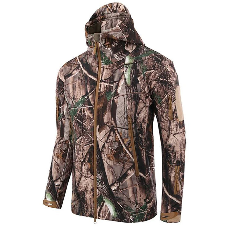 Tactics Jackets Men Outdoors Hunting Clothes Windproof Waterproof Coats Mens Camouflage Male Soft Shell Outdoor Fleece Jacket