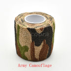 1 Roll U Pick 4.5m*5cm Waterproof Outdoor Camo Hiking Camping Hunting Camouflage Stealth Tape Wraps