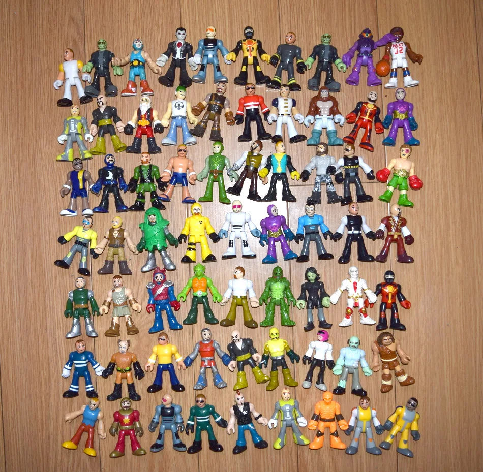 Lot of  Random Mixed Imaginext Great Adventure Space Shuttle Ocean Boat Action Figure Set