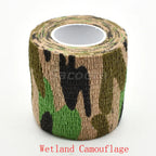 1 Roll U Pick 4.5m*5cm Waterproof Outdoor Camo Hiking Camping Hunting Camouflage Stealth Tape Wraps