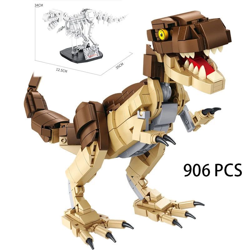 Dinosaurs Fossil Indominus T Rex Dino Park Model Building Blocks Kits Jurassic Bricks World Tyrannosaurus Triceratops Sets