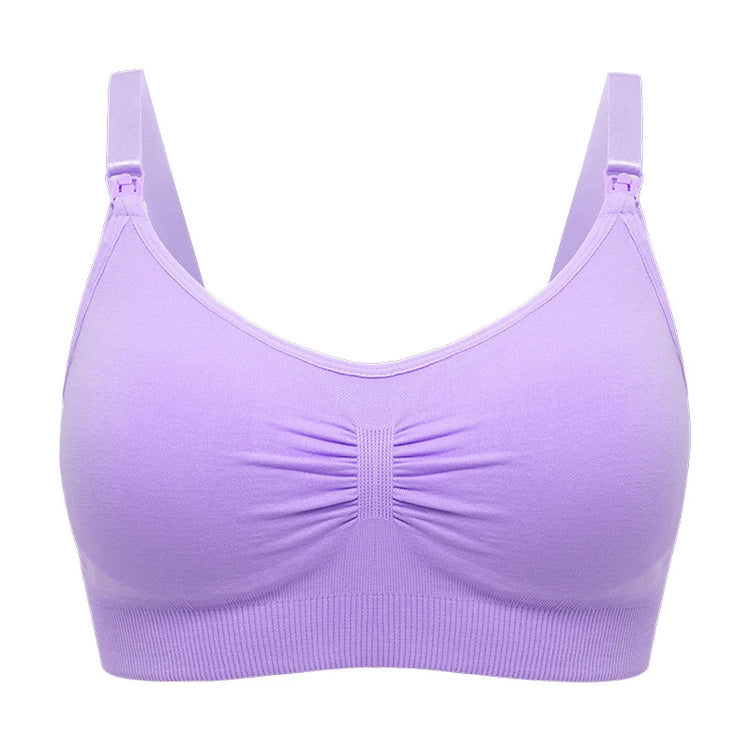 High Quality Plus Size Nursing Bra Breathable Women Breastfeeding Underwear Seamless Maternity Bra Push Up
