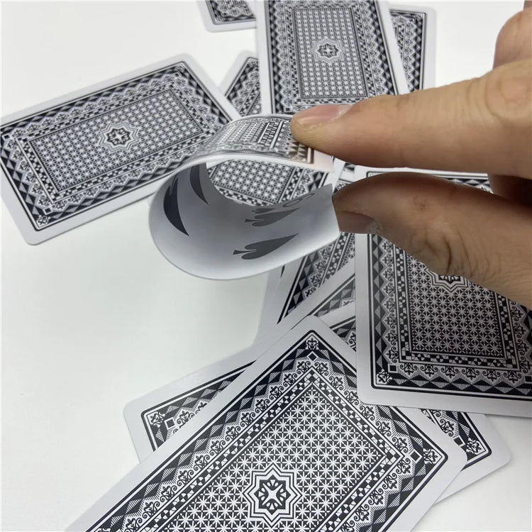 1pcs Playing Cards PVC Pokers Plastic Baccarat Texas Hold'em Poker Cards Board Games Waterproof Wearable Card Game Baralho Deck