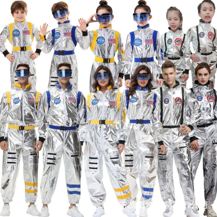 Halloween Astronaut Wandering Earth Space Suit Pilot CoS Character Aviator Children's Costume Astronaut Clothes