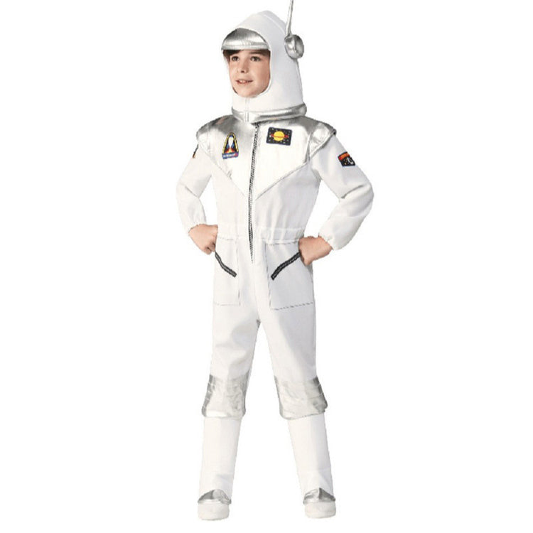 Halloween Costume Kids Space Suit Stage Performance Costume Holiday Party Carnival Play Astronaut Flight Costume