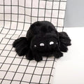 Cross-border simulation small spider doll Luca spider black and white spider doll doll Halloween decoration ornaments