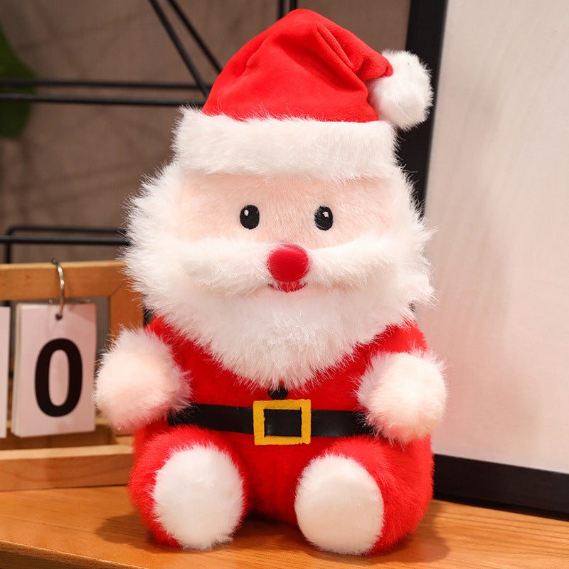 New Christmas Gift Santa Christmas Tree Elk Rag Doll Plush Doll Company Decoration Cross-border Batch