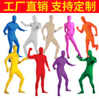 Halloween Invisibility Man in Black Costume cos Ninja Invisible Man Adult Tights Stage Performance Costume