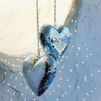 Chain love Disco ball Disco love glass decorations party reflective atmosphere products Christmas