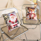 Factory Price Wholesale Christmas Gift Doll Pillow Holiday Decoration Snowman Deer Cushion Santa Doll