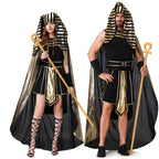 Adult Couple Cleopatra Goddess Pharaoh Masquerade Party Clothes cosplay Halloween Costumes
