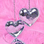 Chain love Disco ball Disco love glass decorations party reflective atmosphere products Christmas