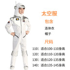 Halloween Costume Kids Space Suit Stage Performance Costume Holiday Party Carnival Play Astronaut Flight Costume