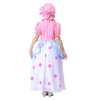 Halloween New Toy Story Cos Shepherdess Pink Long Dress Shepherdess Cos Performance Costume