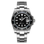 ADDIESDIVE Stainless Steel Watch Men's European and American Business Leisure Quartz Watch Waterproof Outdoor Sports Watch