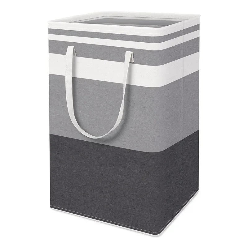 75L New Waterproof Fabric Laundry Basket Simple Clothes Sundries Storage Box Foldable Bag Large Capacity Laundry Basket