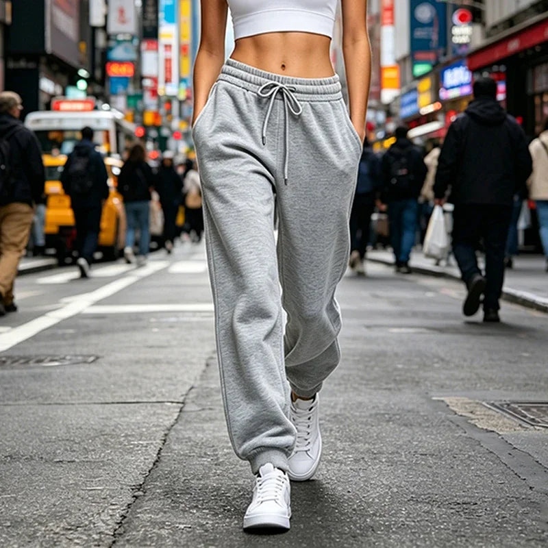 Sweatpants Versatile Hot Sales Pants Woman Outdoor Street Fashion Trousers Comfortable Sports jogging Casual Women's Clothing