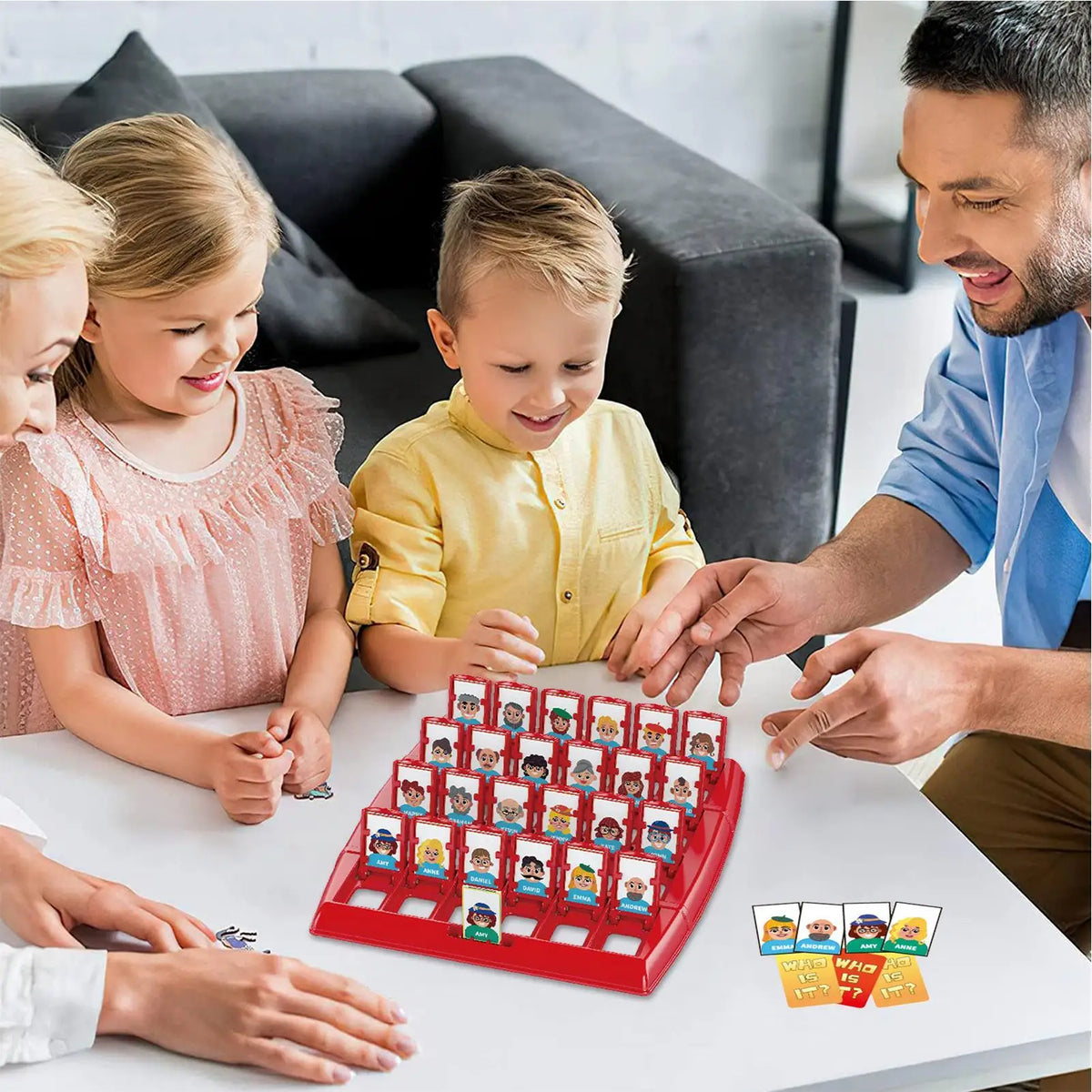 Guesses Who I Am Board Game Interactive Parent-Child Interactive Game Memory Logic Card Board Games For Family Party Gathering