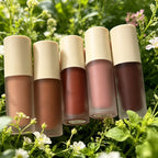 Summer Limited Rho Vanilla Beige LipBalm Moisturizing Transparent Lipstick Set Smooth Soft Tube Mirror Lip Gloss Lip Blum Makeup