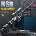 93CM MSR Shell Ejecting Sniper Toy Gun - Realistic Bolt Action & Shell Ejection, Perfect for Outdoor Battles & Cosplay