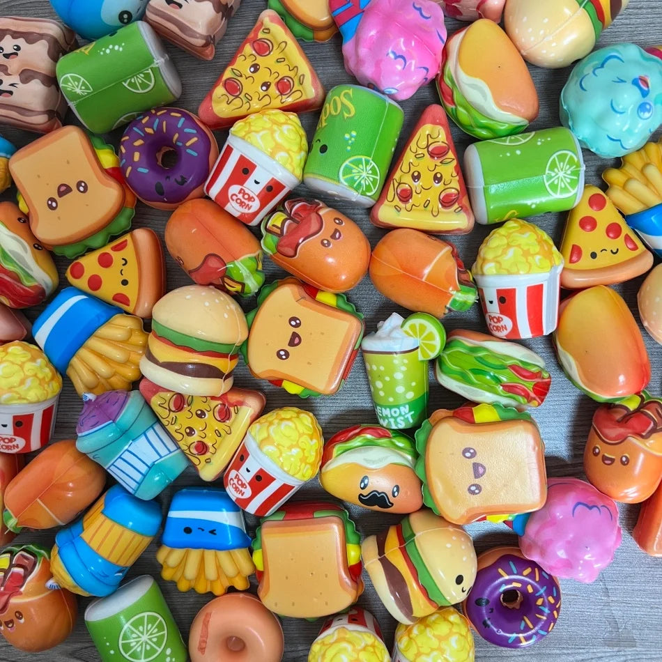 5-20PCS Slow Rising Squishy Toy Stress Relief Squeeze Random Style( Cute Adult Decompression Toy）Birthday Party Gift
