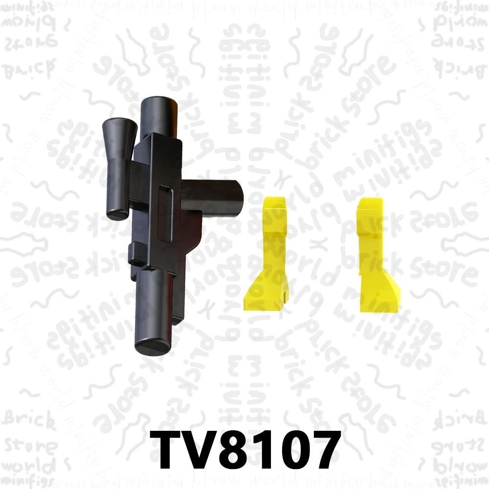 TV6117 TV6118 TV6119 Space War Action Figure Accessories Building Blocks Gift Toys For Children Adult Brick TV6116 TV6115 TV6114