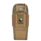 Tactical Walkie-Talkie Bag Radio Case Intercom Universal Pouch for Duty Belt Radio Holster Tactical Hunting Camping Adventure