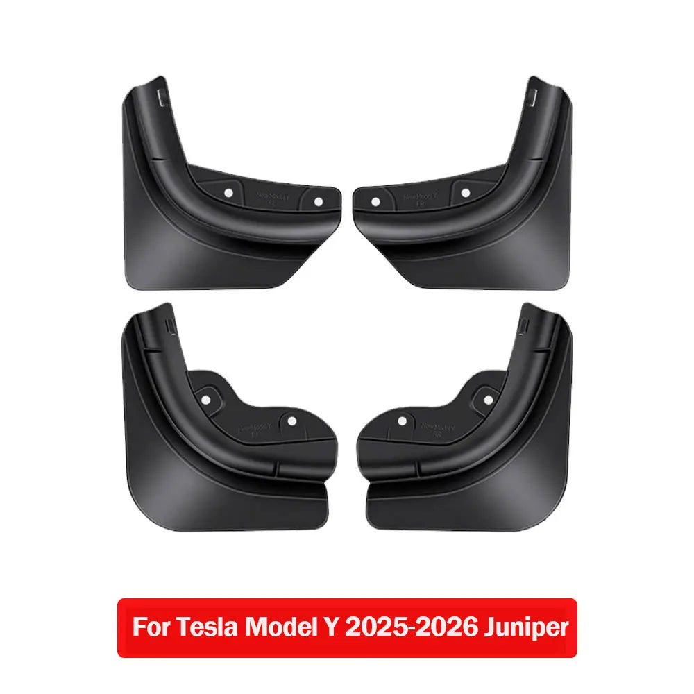 For Tesla Model Y Model 3 Highland 2026 Accessories Mud Flaps Stay Clean Protect Paint Military Grade All Weather Splash Guards