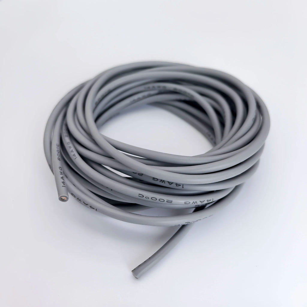 14/16/18/20/22/24/26/28/30 AWG Silicone Electric Wire 3 Meter/10ft- Soft, Flexible Tin-Copper Wire High Temperature Resistant