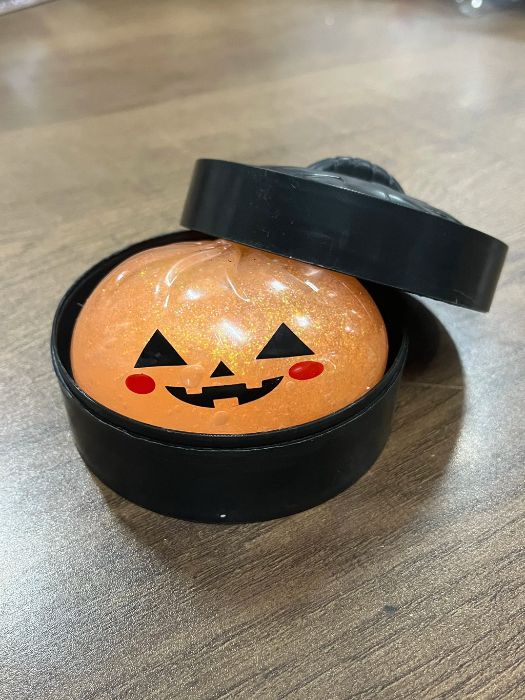 Halloween Dumpling Stress Toy Glitter Halloween Dumpling Pressure Dumpling Squishie Stress Relief Fidget Toy for Adults Gift