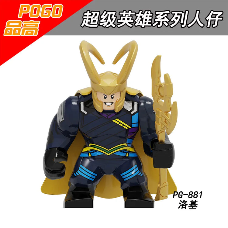 8cm Superhero Building Blocks Avengers Character Venom Model Character Set Building Blocks Toy Boys and Girls Birthday Gifts